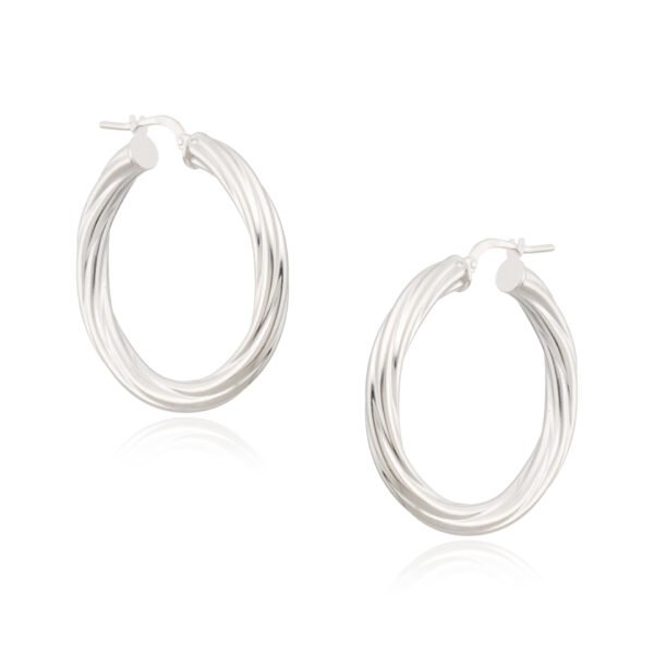 PENDIENTES ROLL SILVER