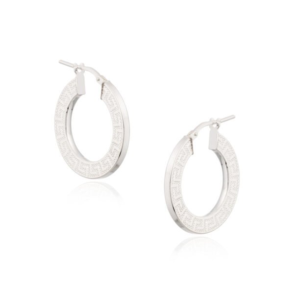 PENDIENTES GRECO THIN SILVER