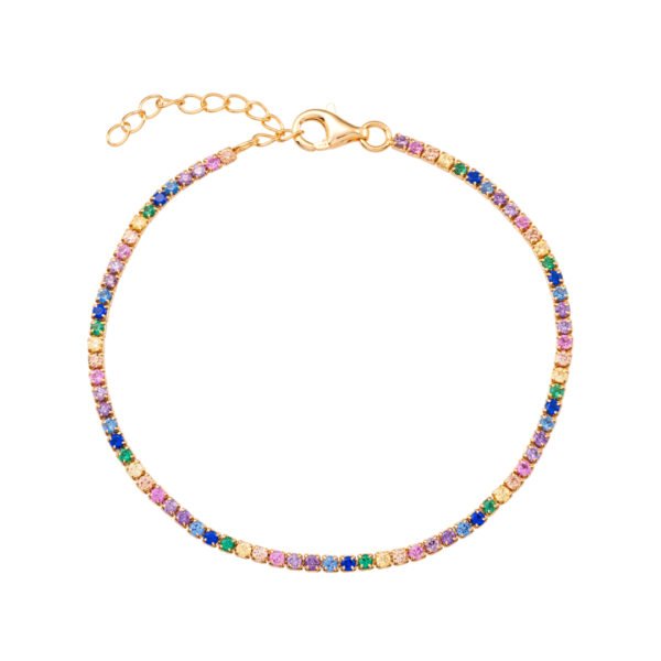 PULSERA RAINBOW GOLD