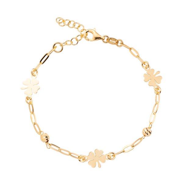 PULSERA CLOVER GOLD