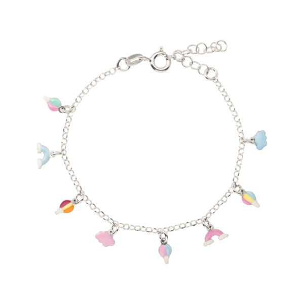 PULSERA BALLOON SILVER