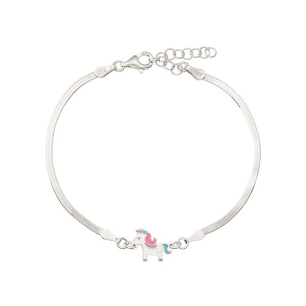 PULSERA UNICORN SILVER