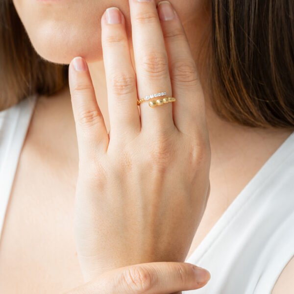 ANILLO AJUSTABLE DEAR GOLD - Imagen 2