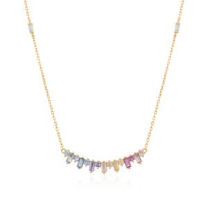 COLLAR RAINBOW GOLD