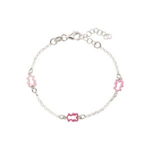 PULSERA BEAR SILVER