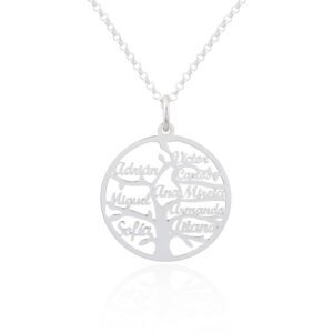 COLLAR ÁRBOL DE LA VIDA CON NOMBRES